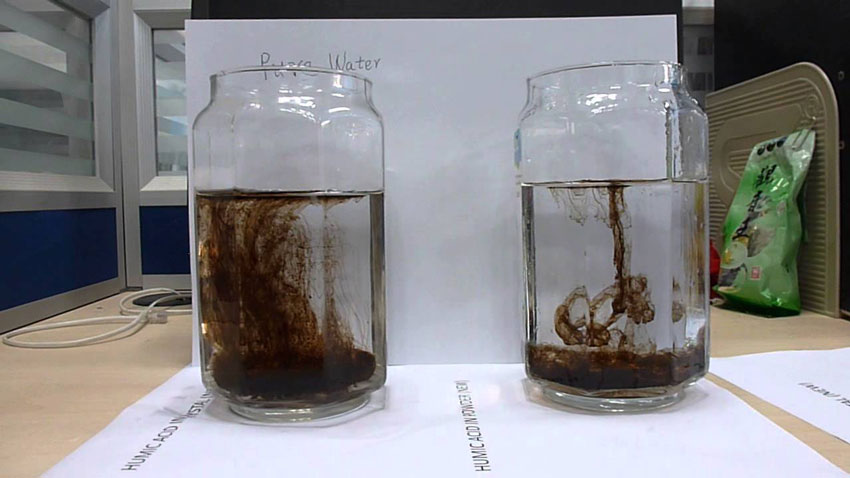 腐植酸對農(nóng)藥的作用其二為可增溶及增效